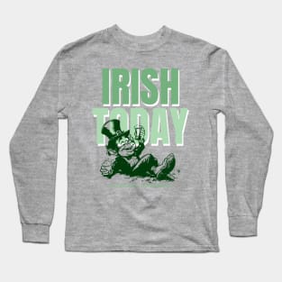 leprechaun st paddy Long Sleeve T-Shirt